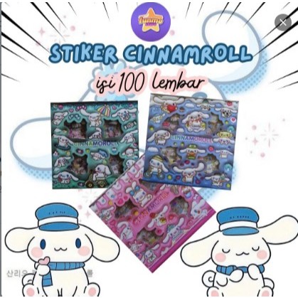 

Stiker Cinnamoroll Karakter Sanrio Lucu Menggemaskan Isi 100 Lembar Per BOX