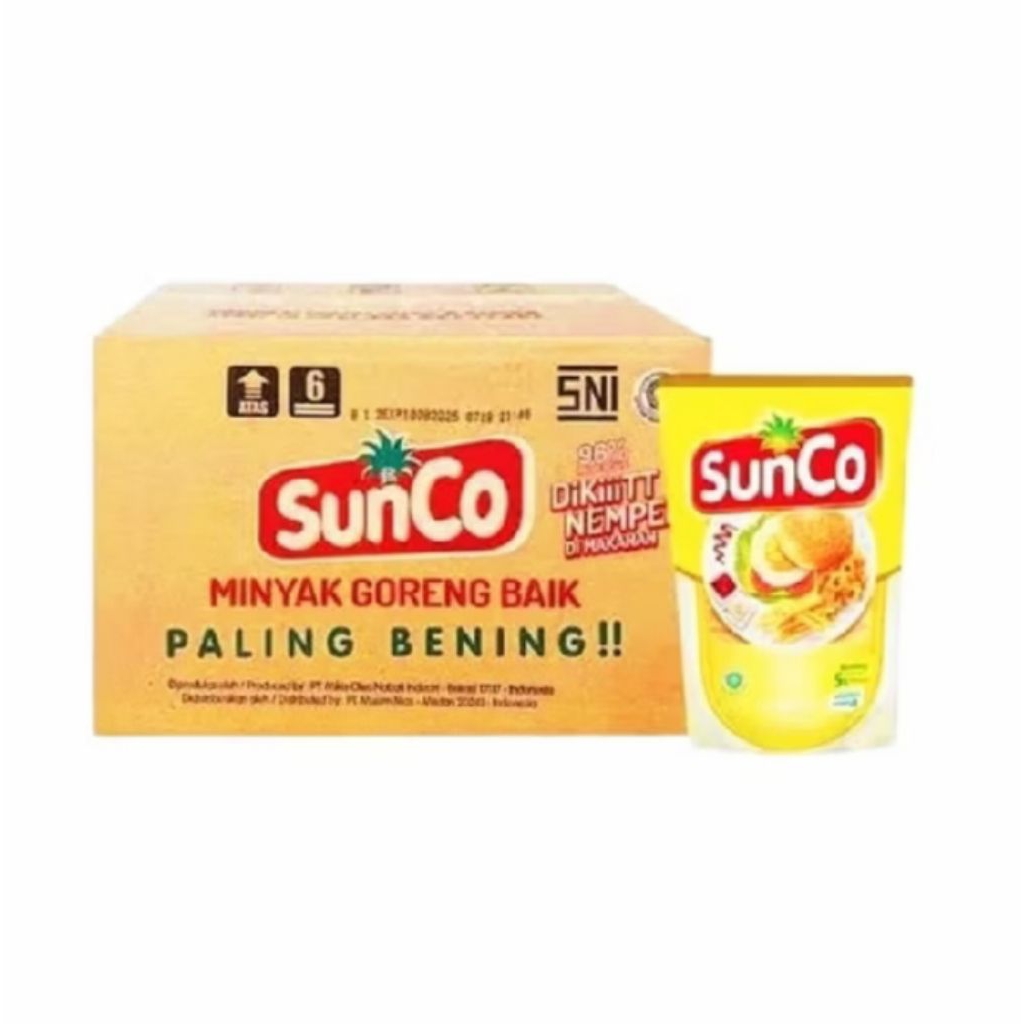 

Minyak Goreng SUNCO 2 L Karton isi 6 pcs