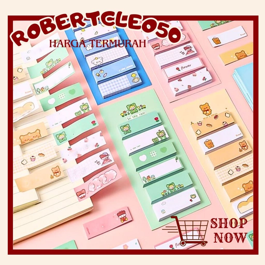 

Sticky Notes Lucu 6in1 Tempelan Kertas Catatan 120 Lembar