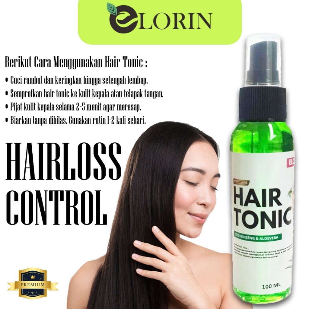 ELORIN_Hair Tonic Rambut Vitamin Penumbuh Rambut 100ml
