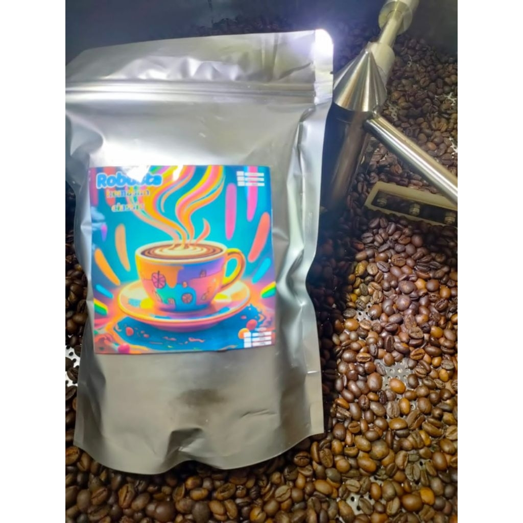 

kopi bubuk robusta 1 kg kemasan klssic diolah dengan mesin modern