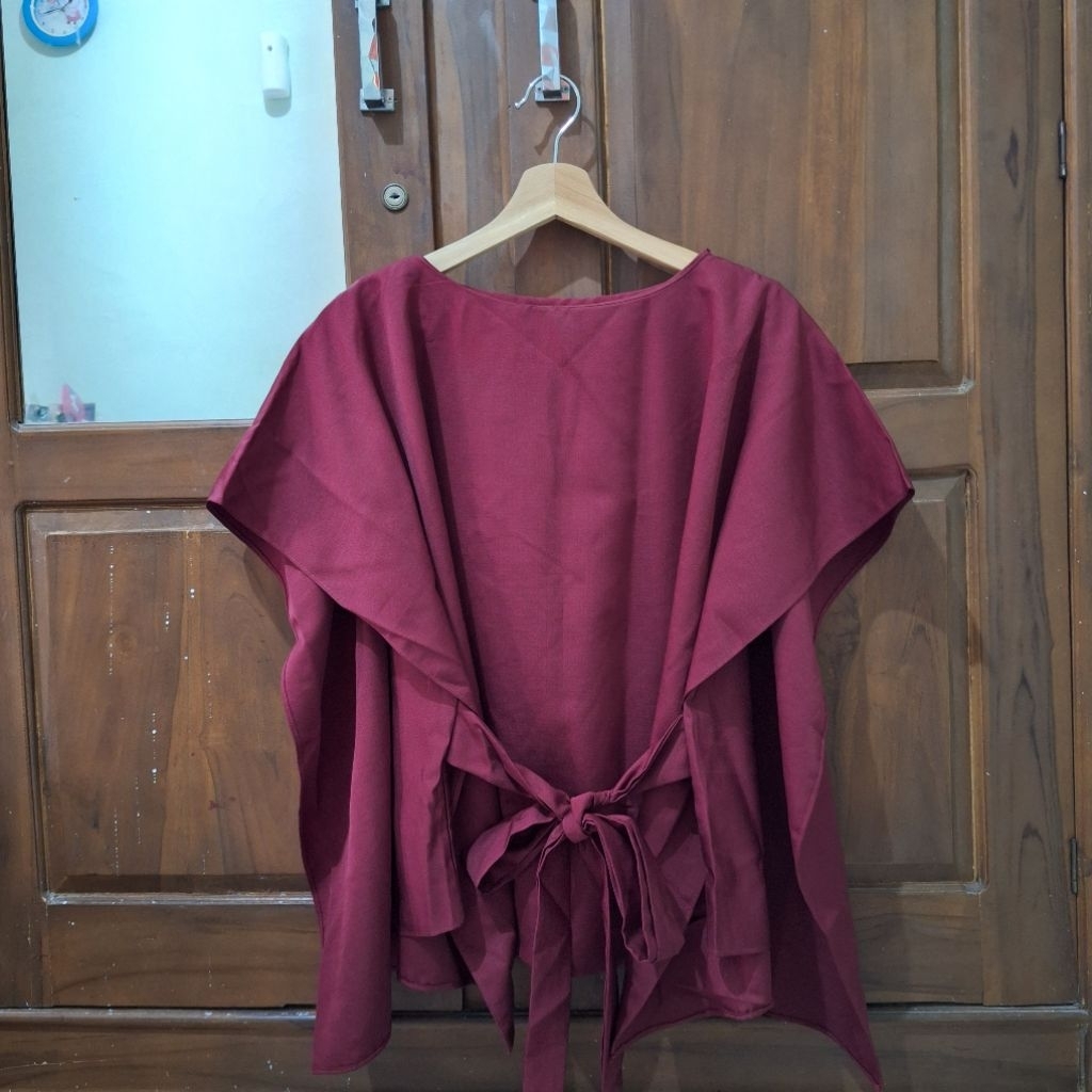 PRELOVED MURAH Blouse Atasan Pakaian Baju Wanita Cewek Perempuan Size XXL Jumbo Besar Big Size Warna