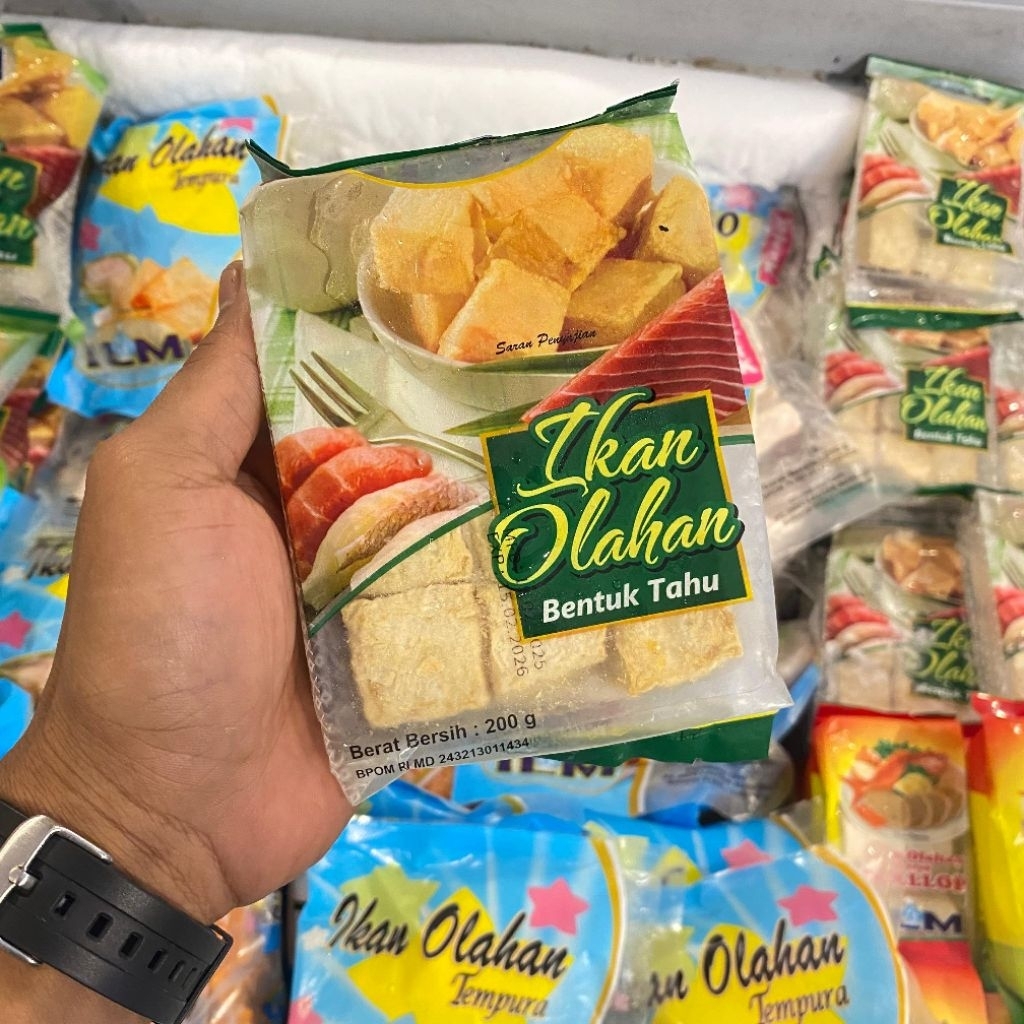 

ILM - OLAHAN IKAN BENTUK TAHU 200 GR