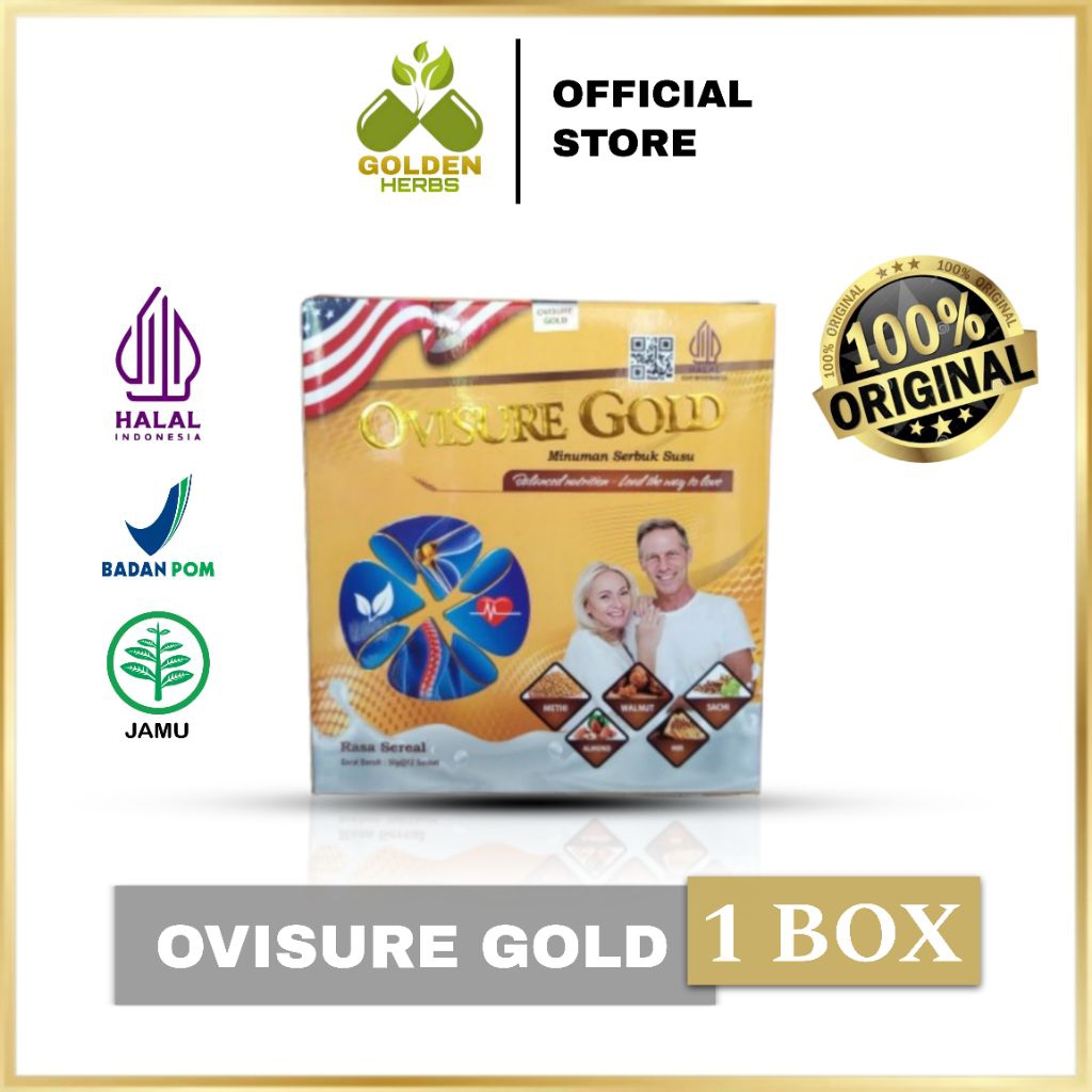 

Ovisure Gold Original Milk Usa Untuk Tulang & Sendi