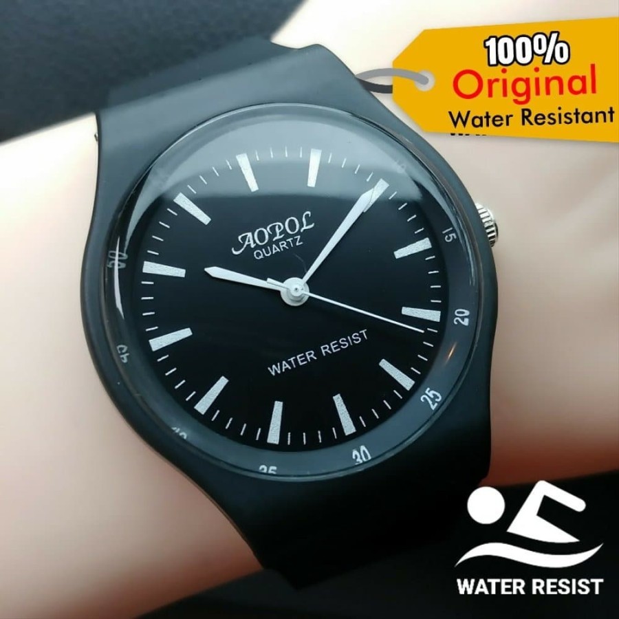 jam tangan termurah pria aopol jam tangan pria aopol water menyala dalam gelap tahan air bisa renang