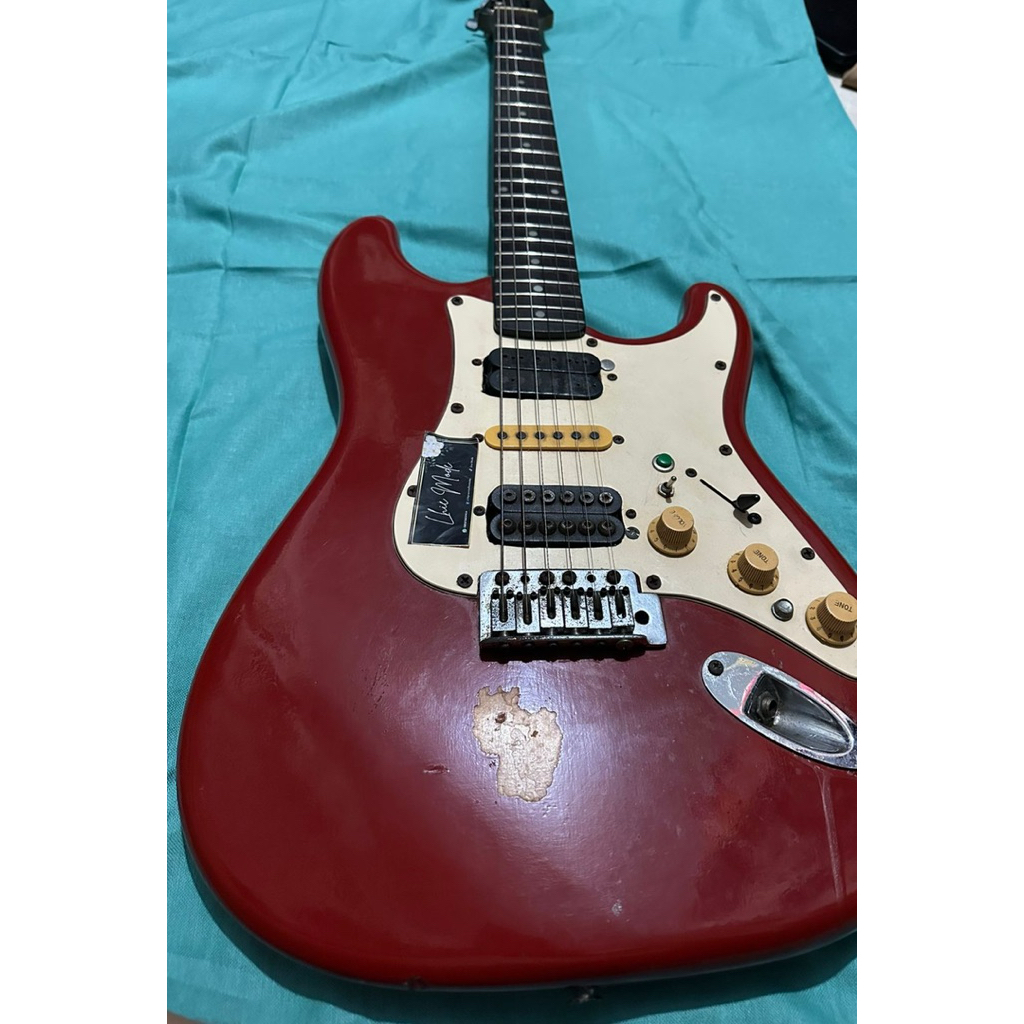 Gitar Samick. samick merah