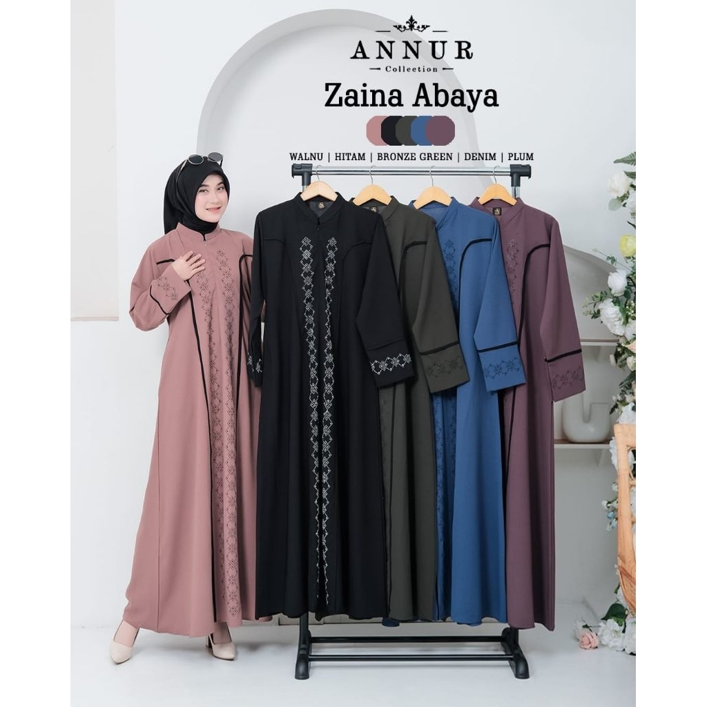 ZAINA ABAYA ORY AN NUR COLLECTION/GAMIS WANITA KEKINIAN