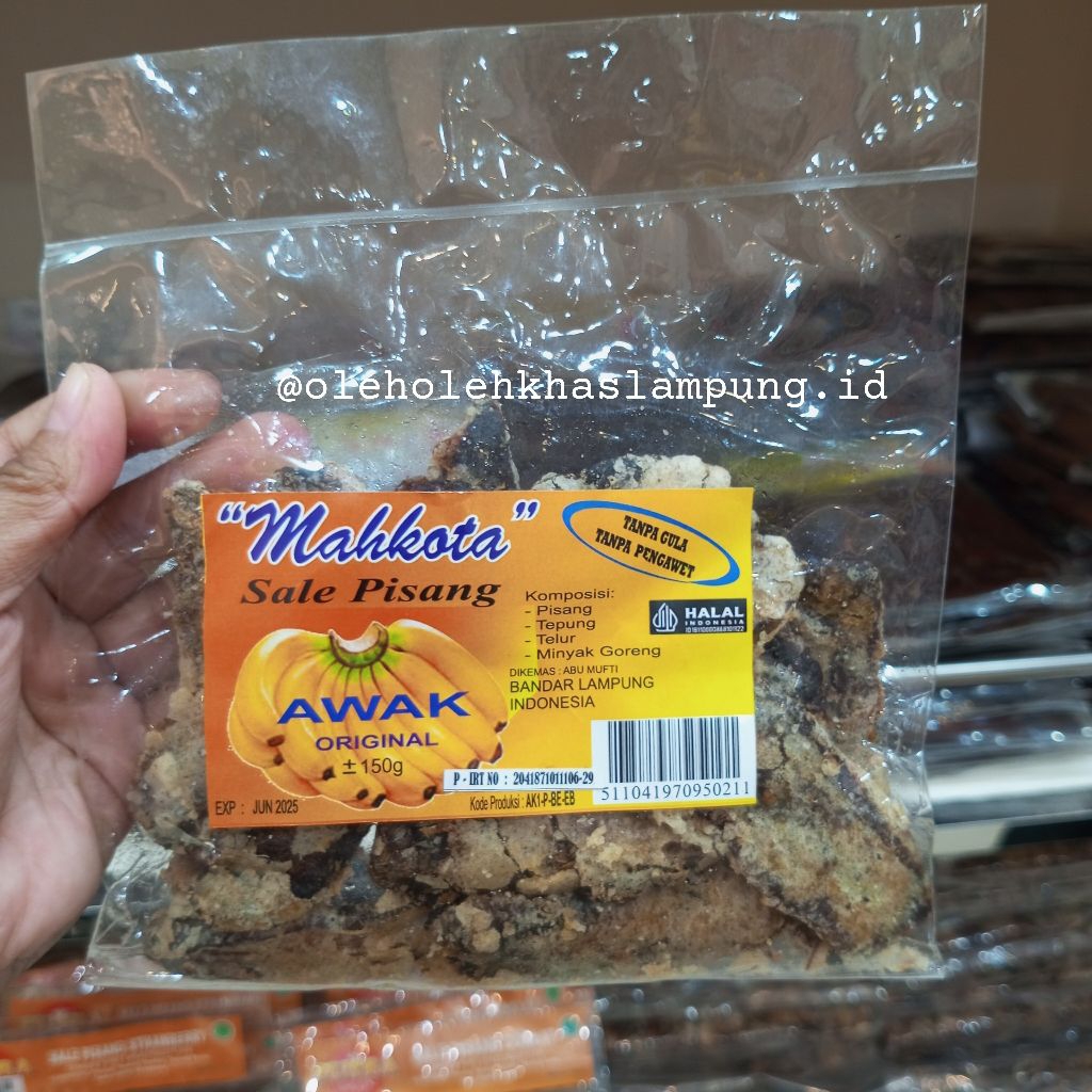 

SALE PISANG AWAK MAHKOTA 150gr