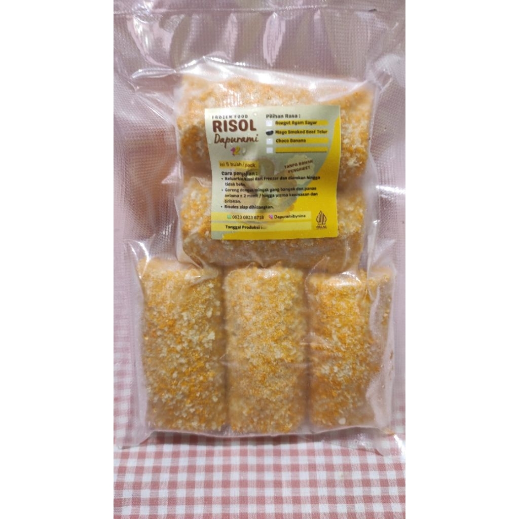 

Risol Mayo Smoked Beef Telur