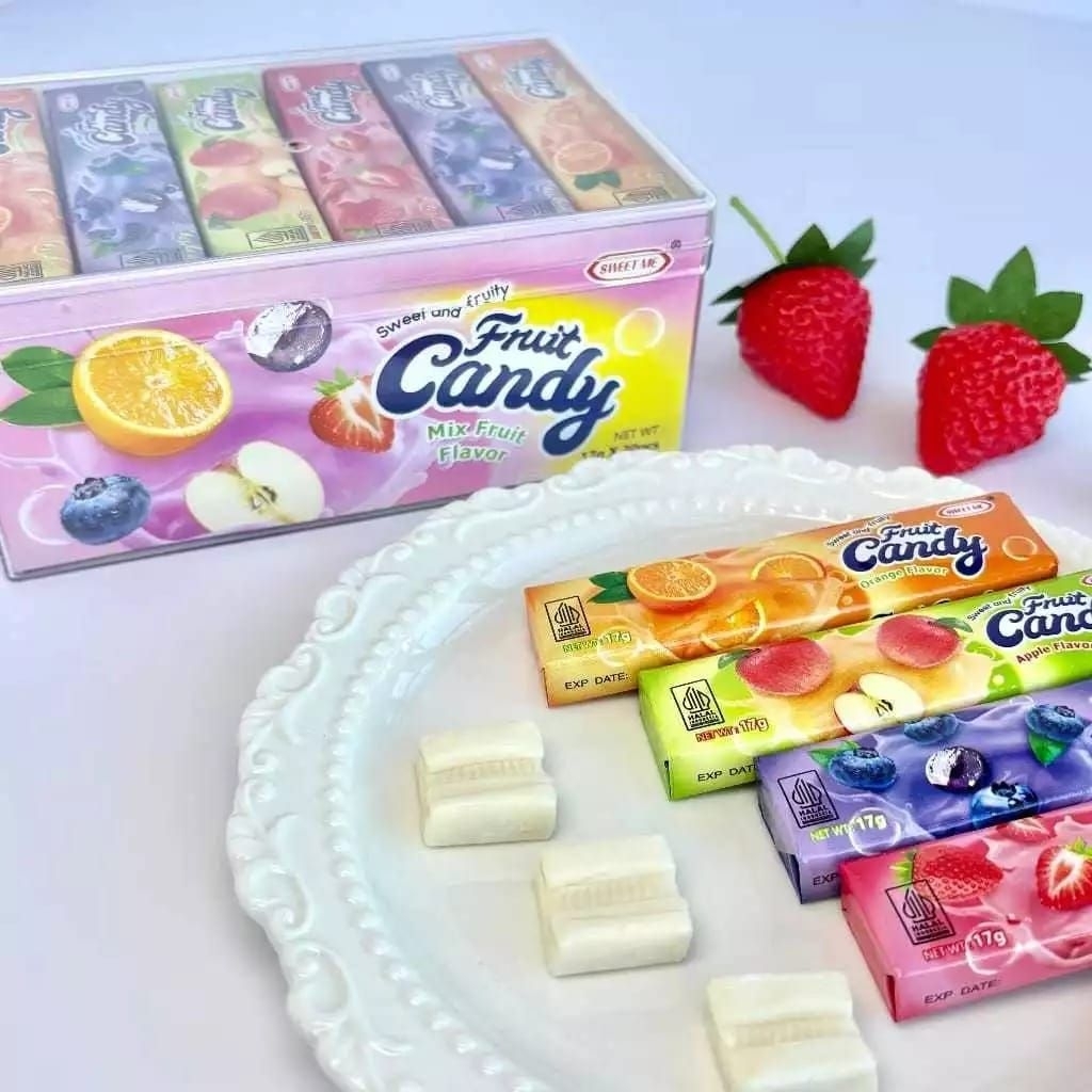 

sweet mee candy fruit mix 1 box isi 30