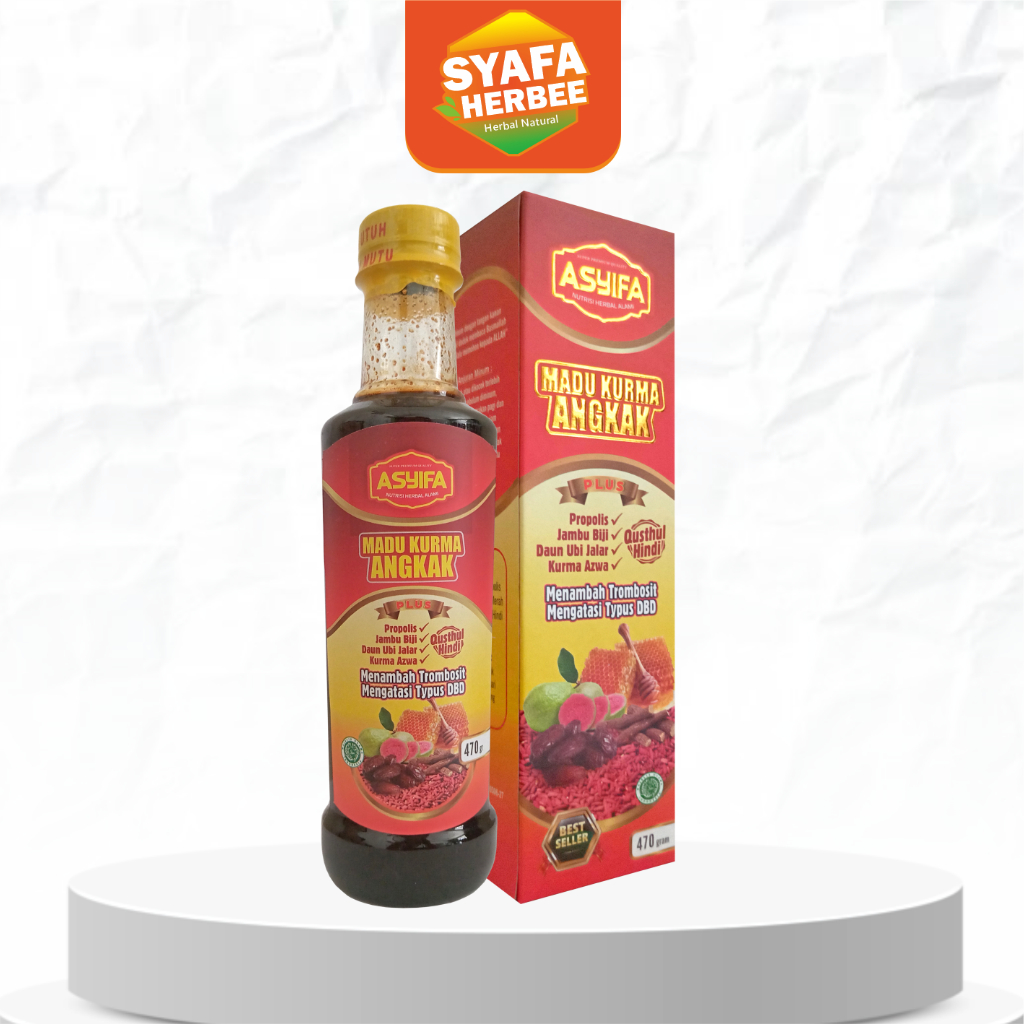 Madu Kurma Angkak Qusthul Hindi Demam DBD Tipes Trombosit