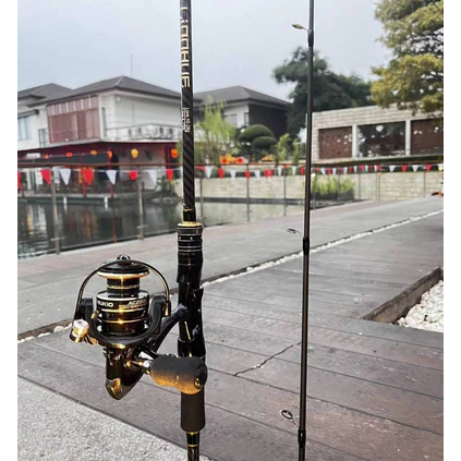 Joran Pancing Dengan Bahan Serat Karbon Carbon Pancing 1.65 Set Lengkap