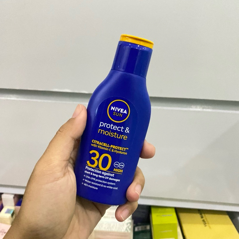 nivea sun protect & moisture spf30 pa+++ lotion 75 ml
