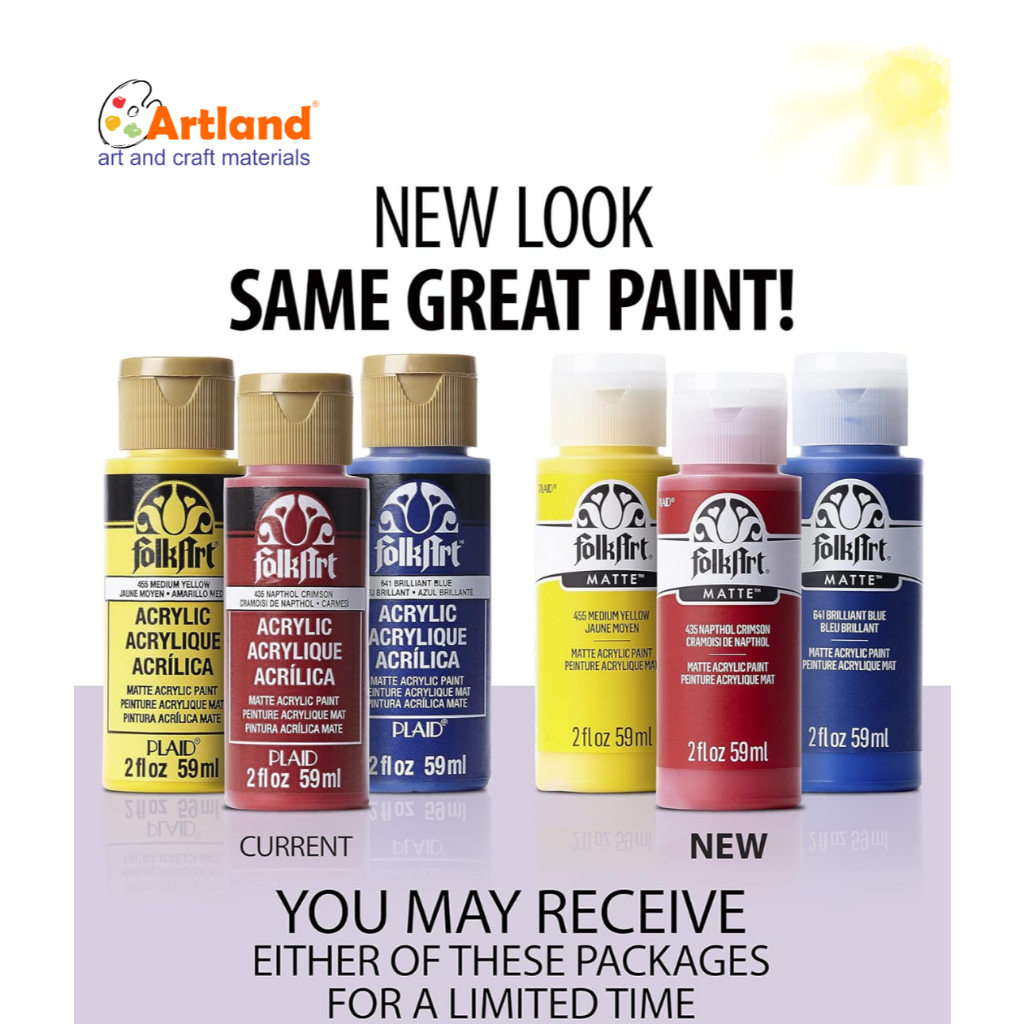 

FolkArt Cat Akrilik Matte Finish 2oz – Cat Akrilik Premium Hasil Doff (4/4)