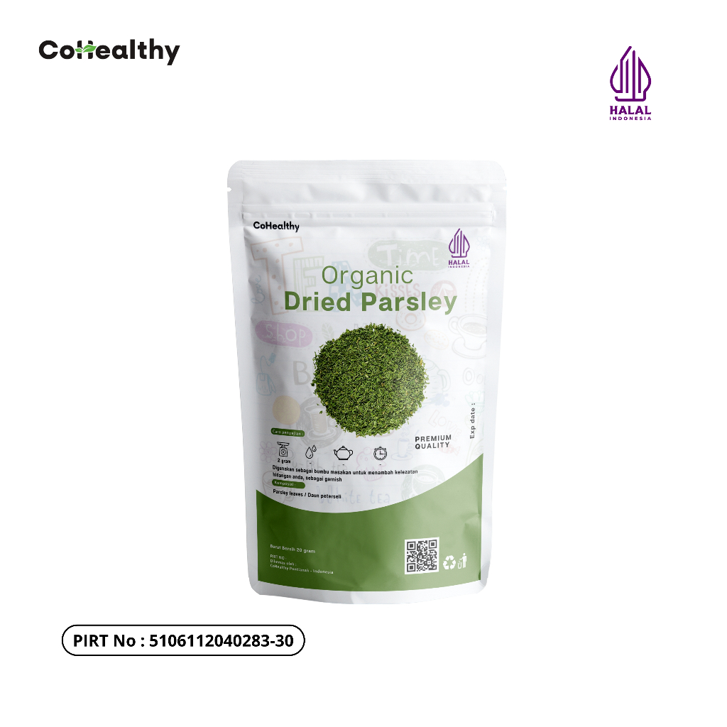 

Dried Parsley Leaves / Daun Peterseli 20gr