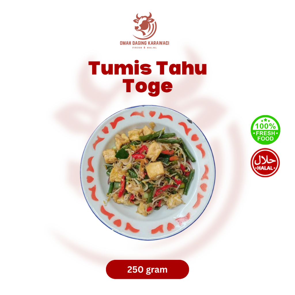 

Tumis Tahu Toge Halal 250gr Tangerang