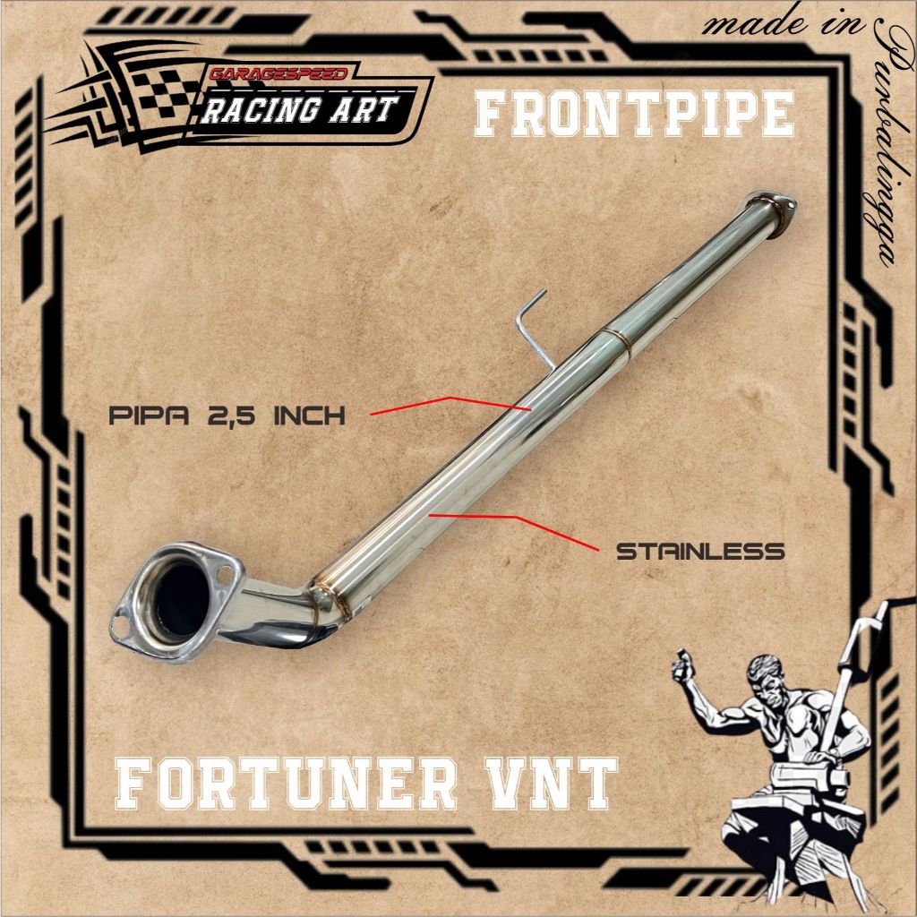 FRONTPIPE FORTUNER VNT