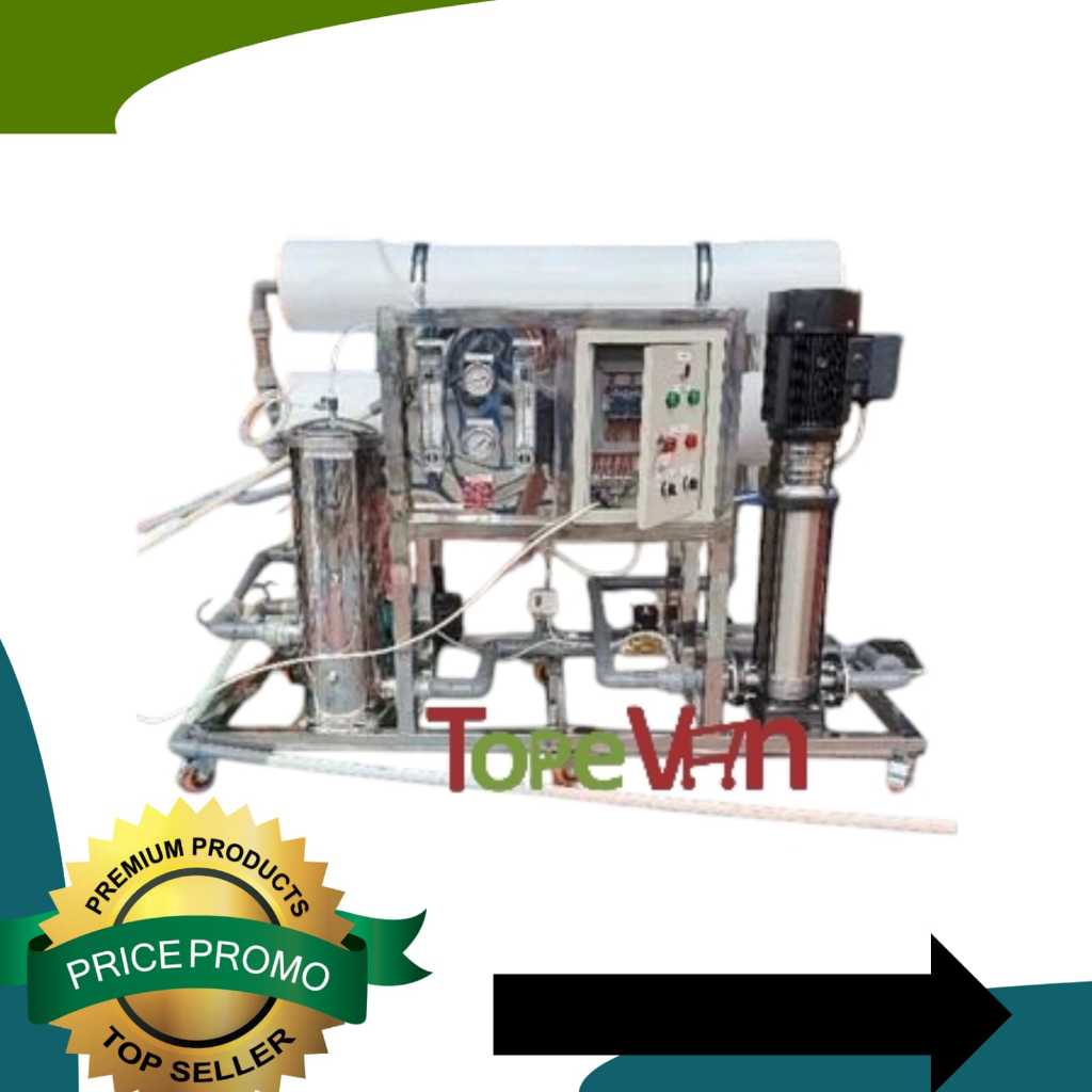mesin ro reverse osmosis industri 20000 gpd untuk mesin es kristal