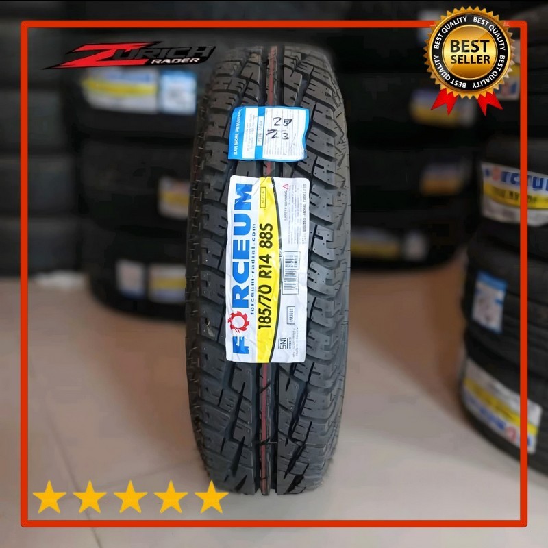 Ban Mobil 185 70 R14 Merek Forceum Atzr Ukuran 185/70 R14 Tubles