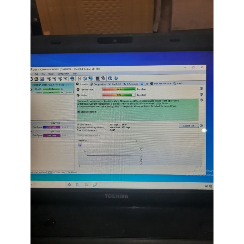 Toshiba Satelite C640