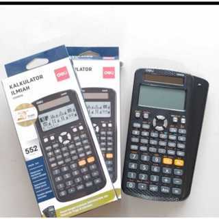 

Deli Scientific Kalkulator Ilmiah 552 Fungsi Kurikulum Indonesia CD991ID
