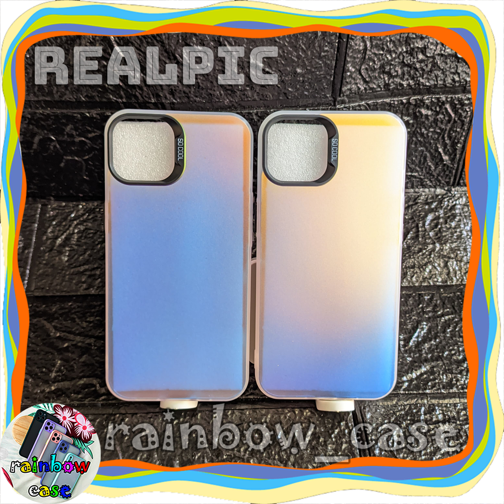APPLE IPHONE 13 / 14 / 13 MINI / 13 PRO / 13 PRO MAX CASE IMD HOLOGRAM SILVER AURORA