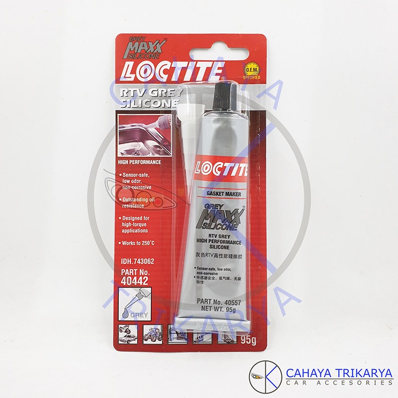 Lem Gasket Mesin RTV Grey Maxx Silicone / Silikon Loctite 5699 GreyMaxx High Temperature 95 Gram
