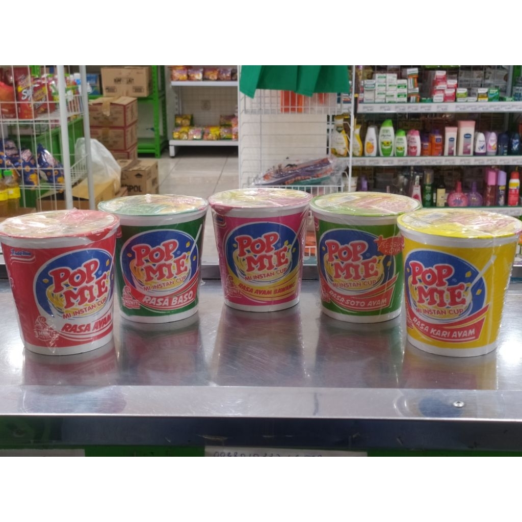 

Pop Mie Mie Instan Cup Indomie Promo Murah 75g All Varian Lengkap