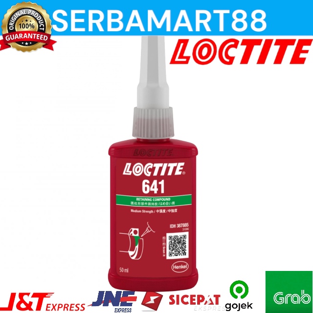 

LEM LOCTITE 640 50ML ORIGINAL - LOCTITE 640 RETAINING COMPOUND 50 ML