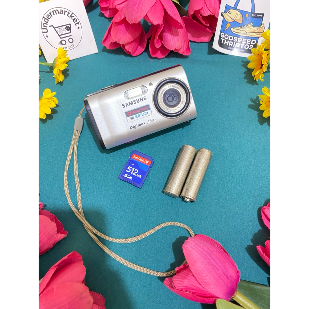 Camera Digital Samsung Digimax A503 Silver series 5.0 MegaPixels 3x Optical Zoom