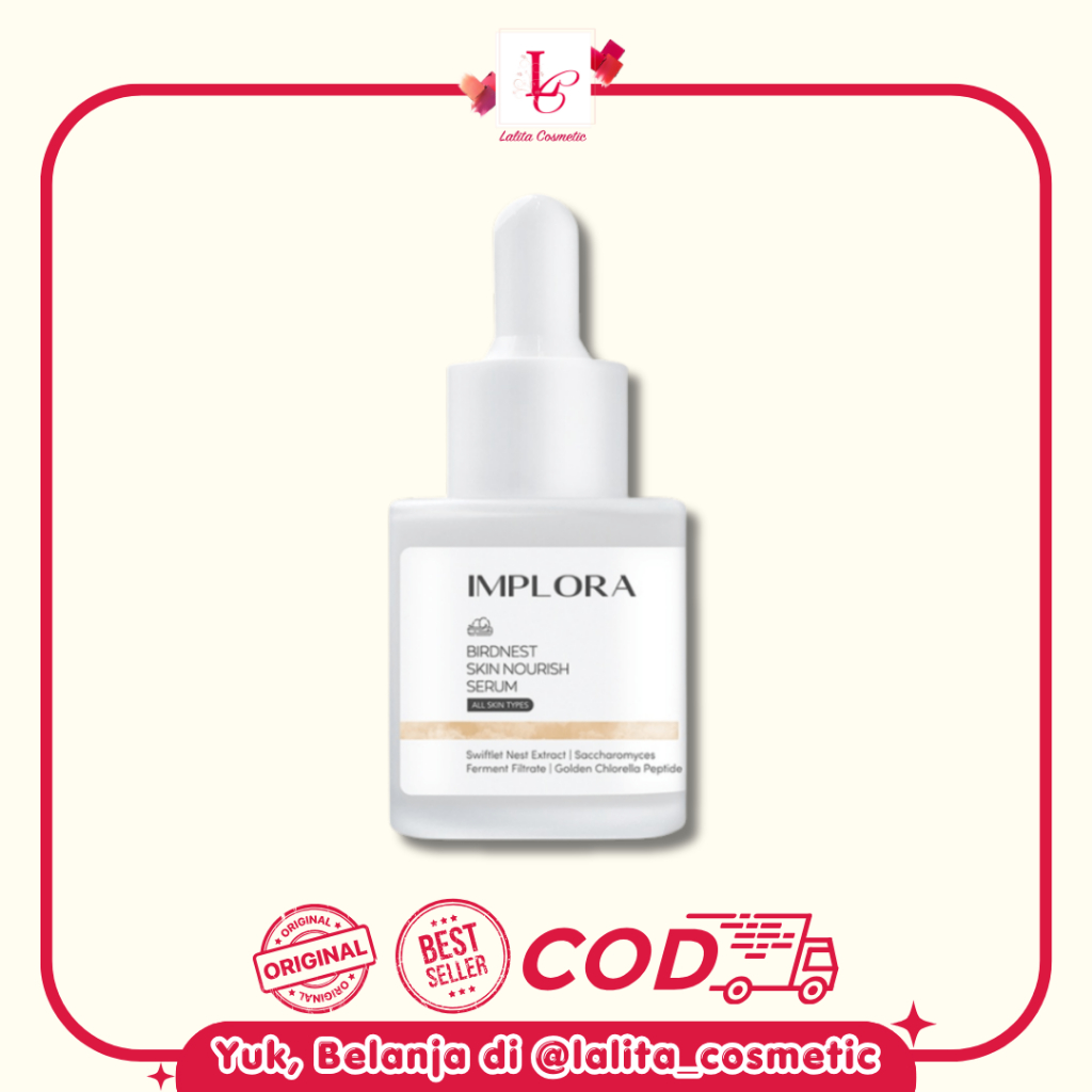 IMPLORA FACE SERUM BIRD NEST BIRDNEST SKIN NOURISH