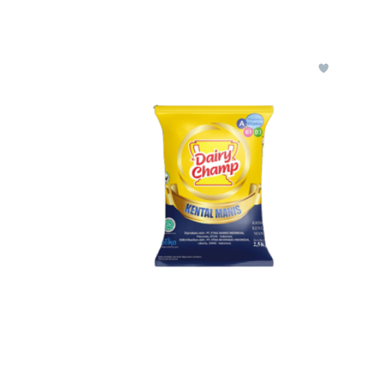 

DAIRY CHAMP KRIMER KENTAL MANIS PUTIH PCK 2.5kg