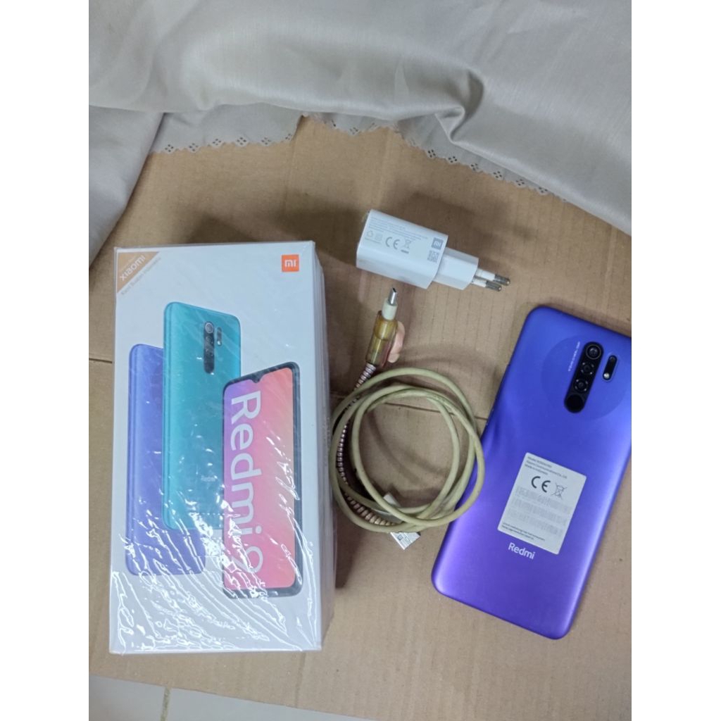 SECOND XIAOMI REDMI 9 Fullset