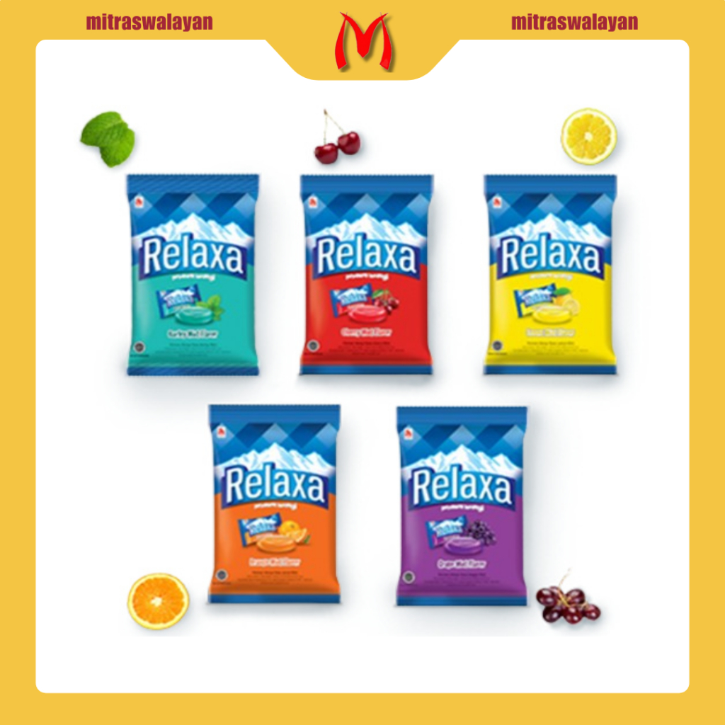 

RELAXA Permen isi 50 Butir Kemasan 125 gr