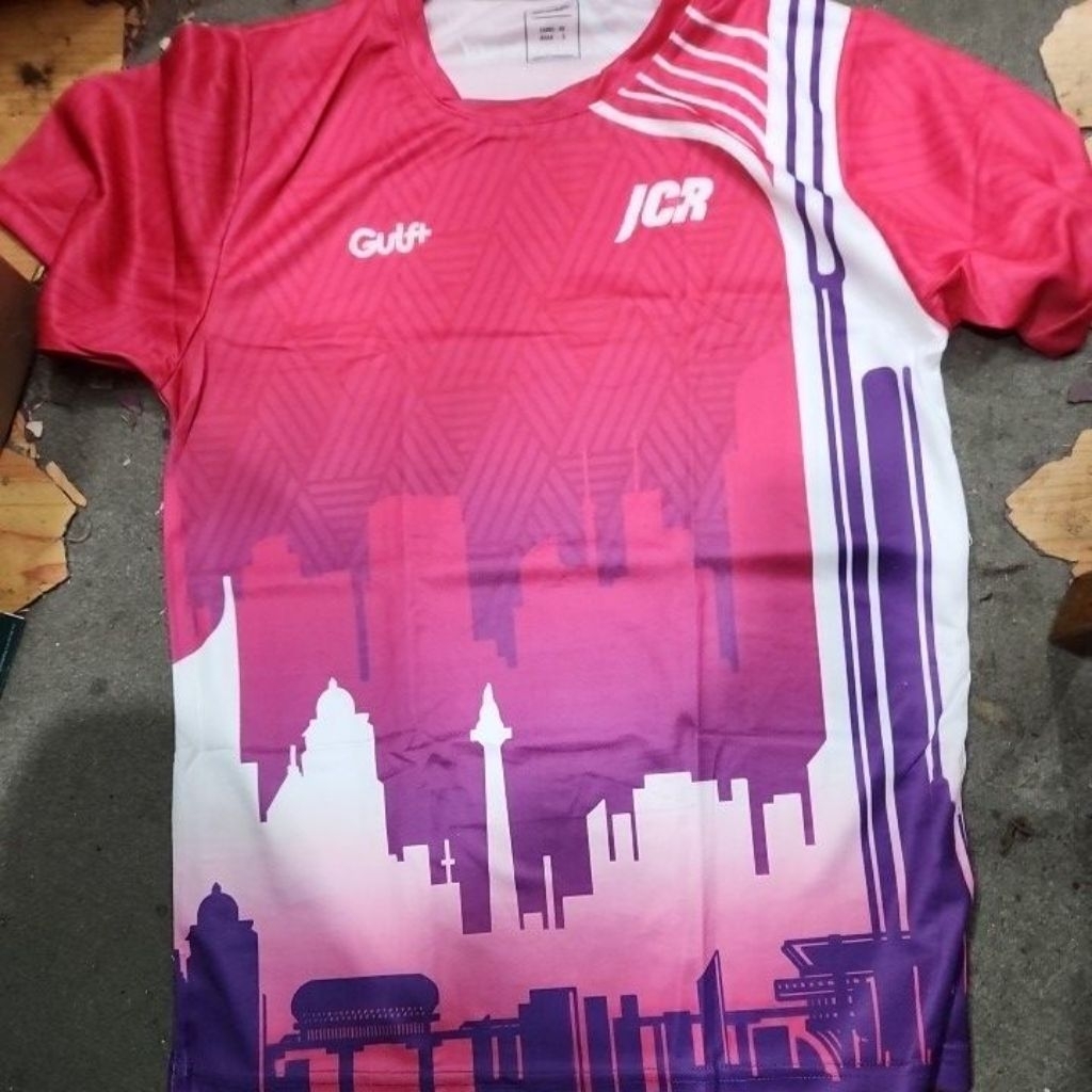 jersey Gulf+ Jakarta City Run 2025 size XS dan S New