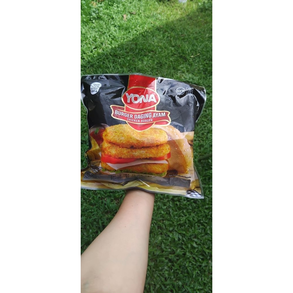

Yona chicken burger 600gr