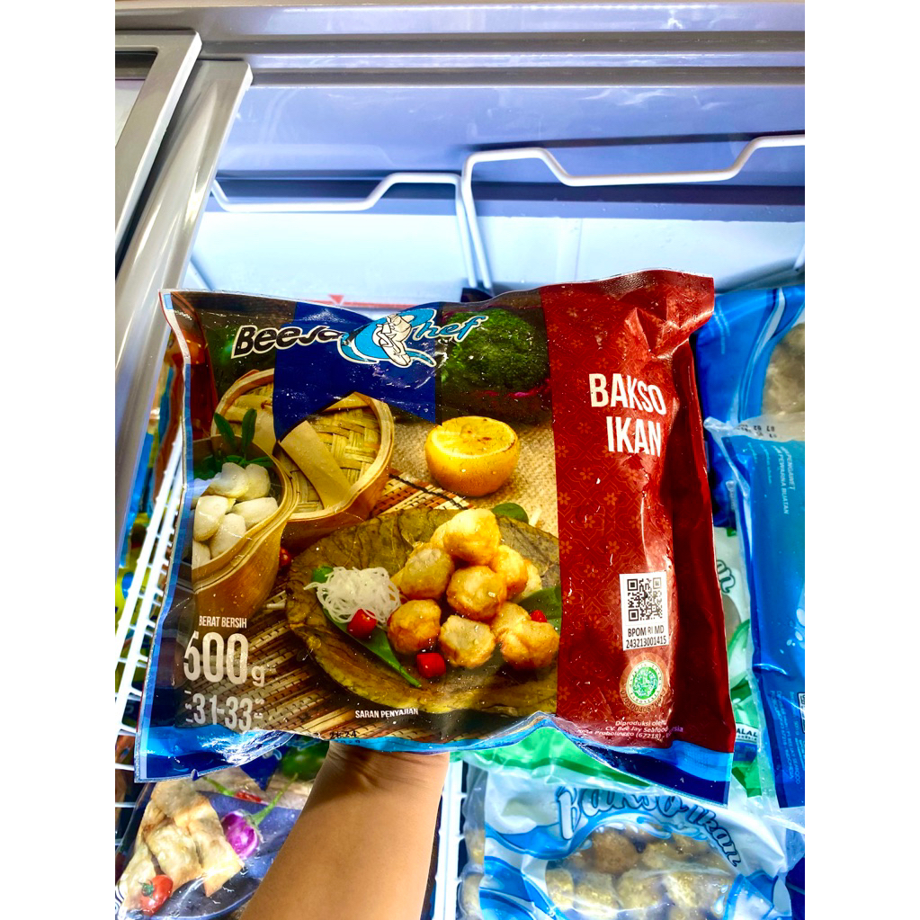 

Bakso Ikan 500gr Premium BeeJay Chef / bakso ikan frozen