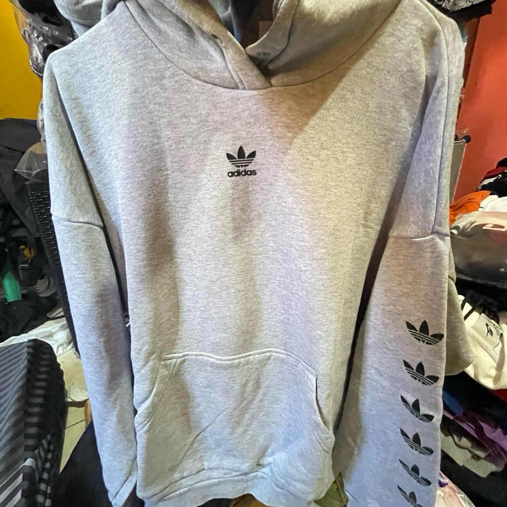 Hoodie Adidas Logo Center