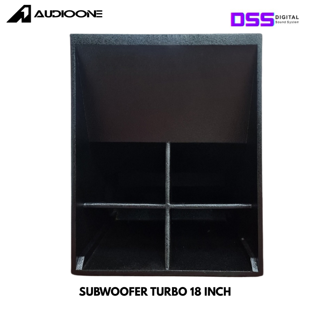 Box Kosong Subwoofer Turbo AUDIOONE 18 Inch Kokoh Kuat dari Kayu Meranti | DIGITAL SOUND SYSTEM