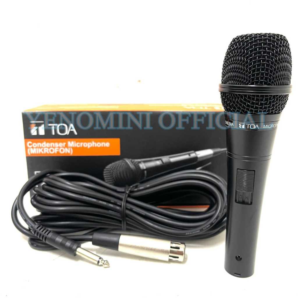 Mic Kabel TOA ZM 300 Original toa Zm300 Mic Kabel -+ 5meter Bagus ( Bisa COD )