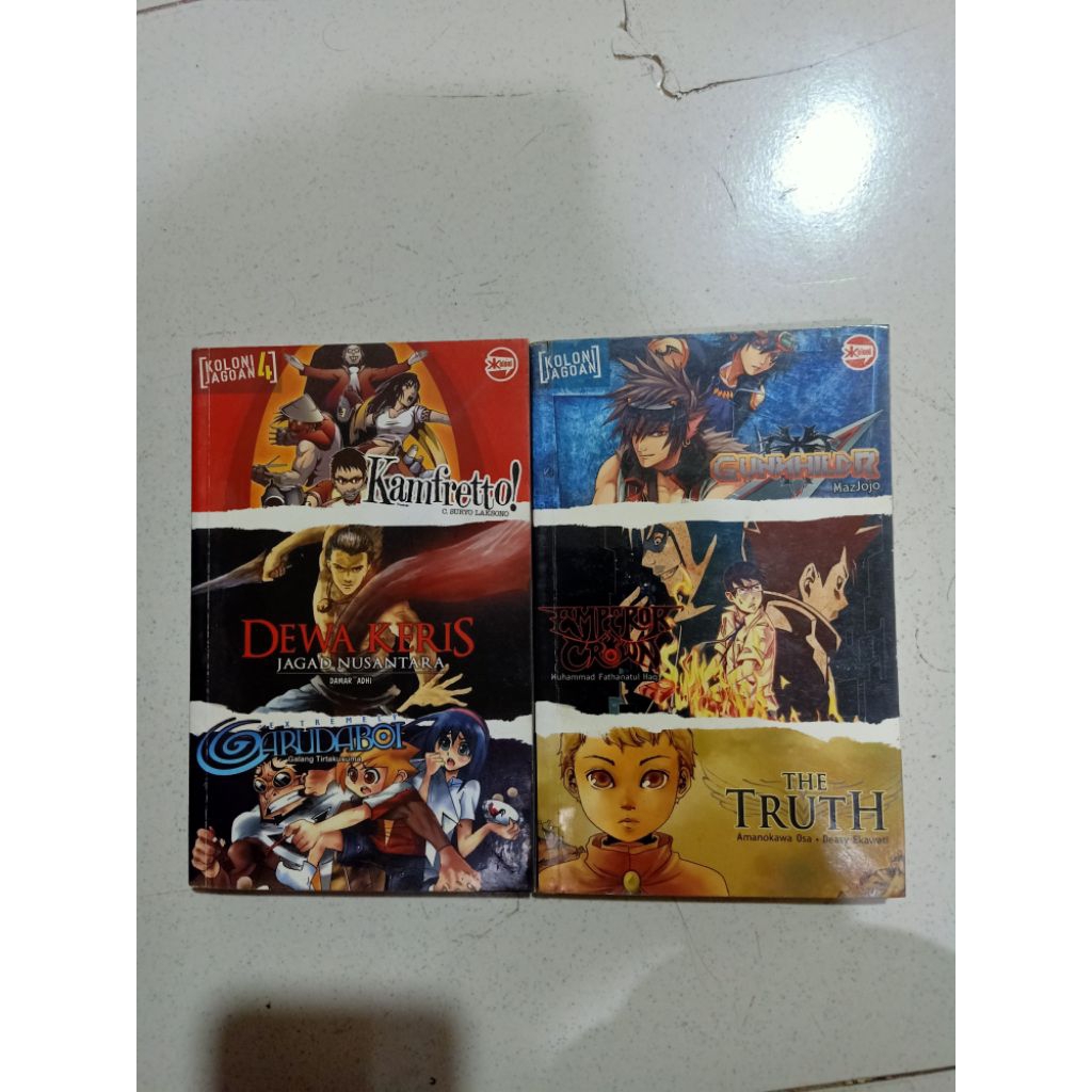 Komik Kolon Jagoan 4 dan Kolon Jagoan