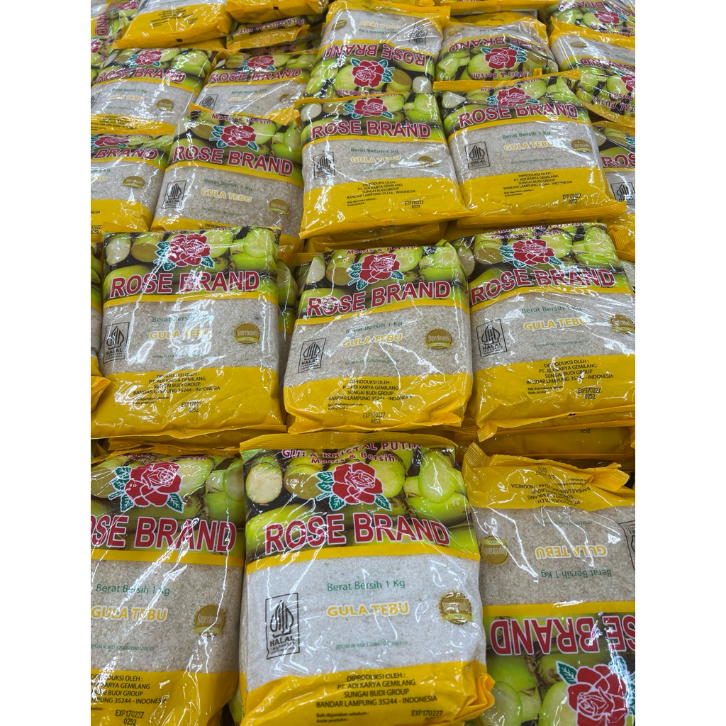 

Rose brand gula pasir 1KG