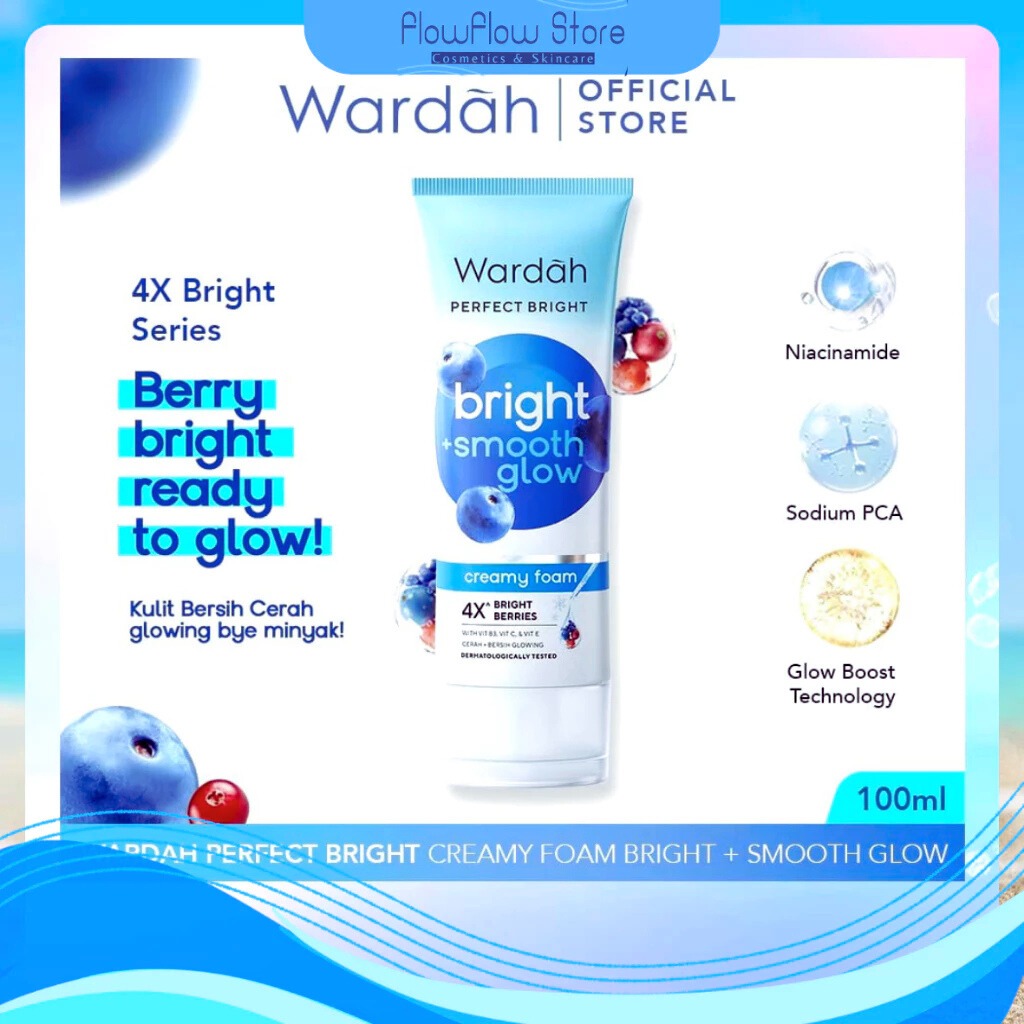 Wardah Perfect Bright Creamy foam