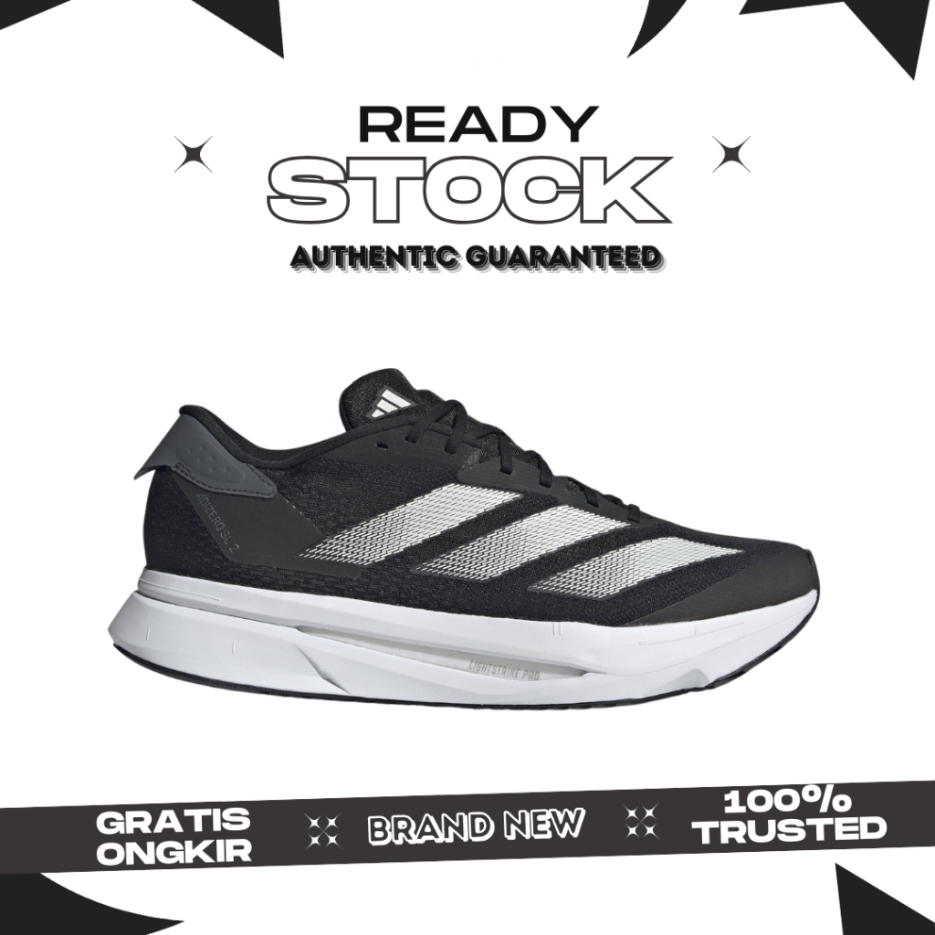 Adidas Adizero SL2 Black White