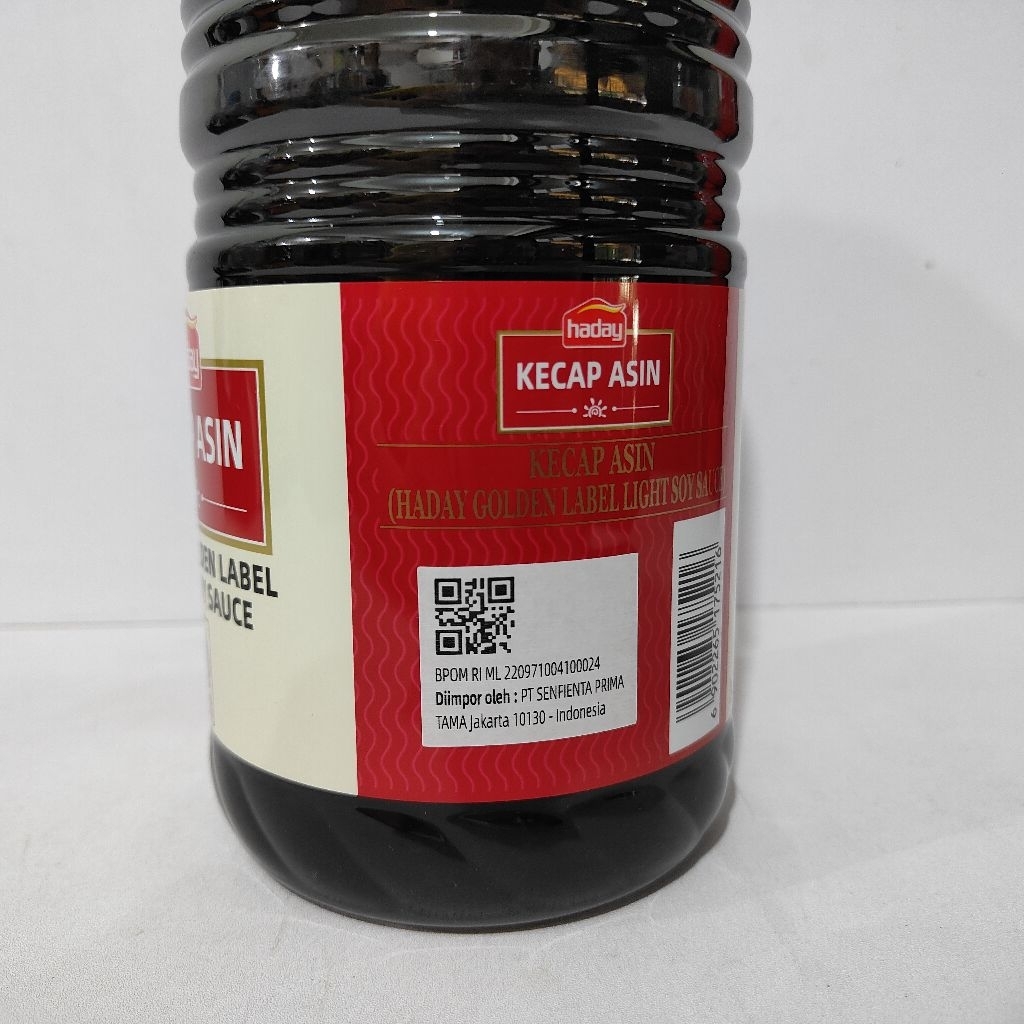 

JKL Haday Golden Label Lht Soy Sauce 1.75L - Kecap Asin Terang Chinese Food Halal 1750ml