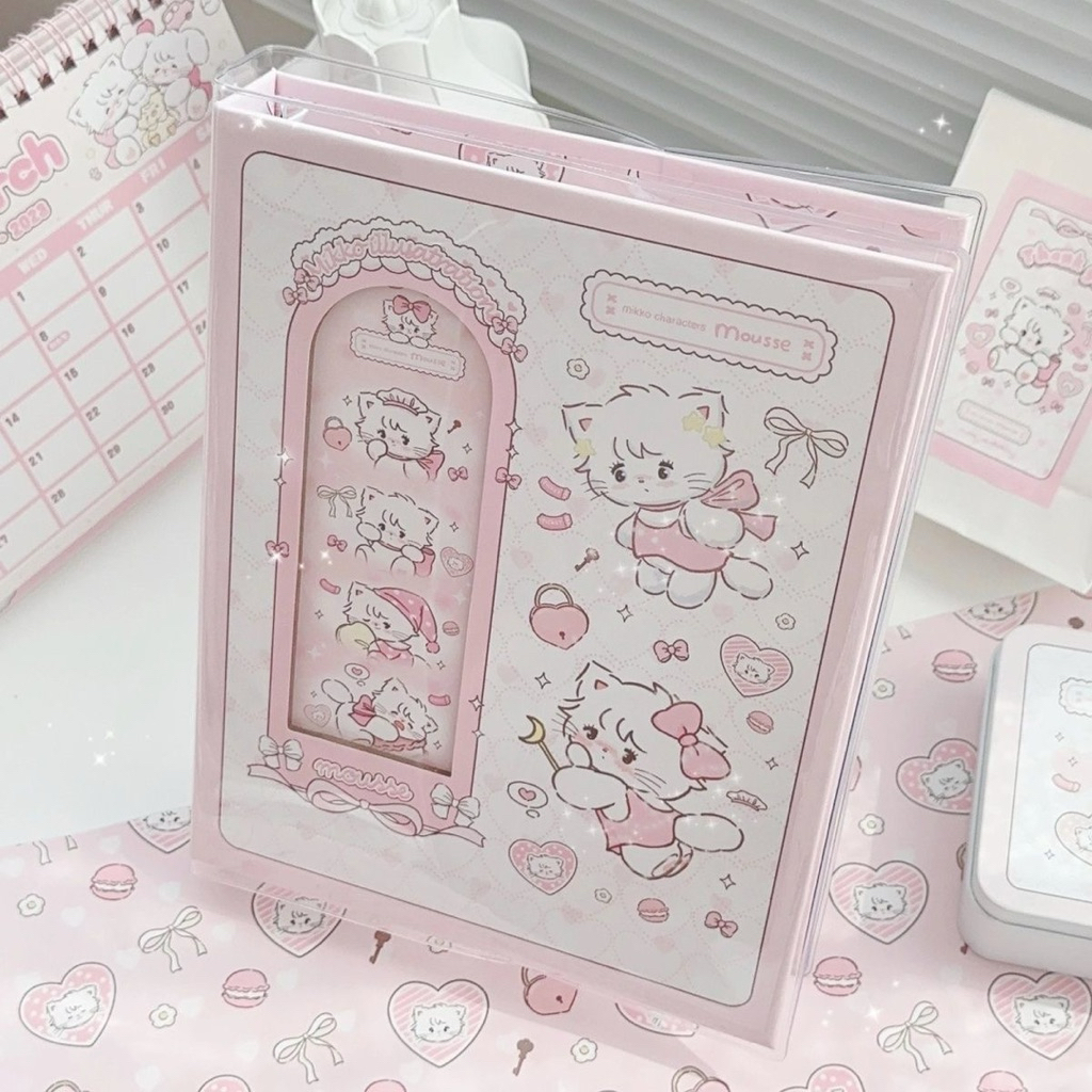 [PREORDER] Album Kartu A5 Mikko Kolaborasi – Tempat Simpan Kartu Kipas dengan Desain Cantik & Eksklu