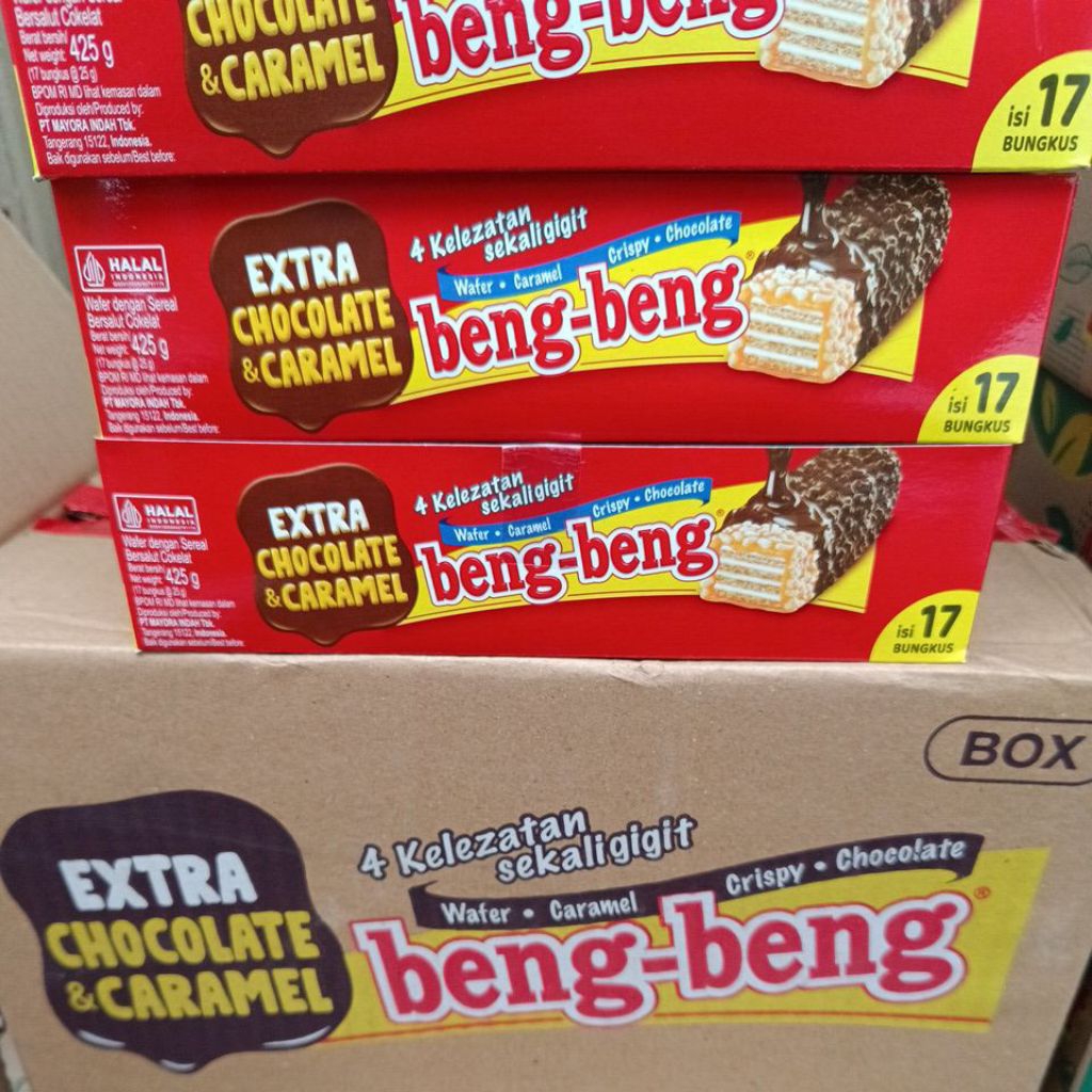 

BENG - BENG EXTRA CHOCOLATE & CARAMEL isi 17