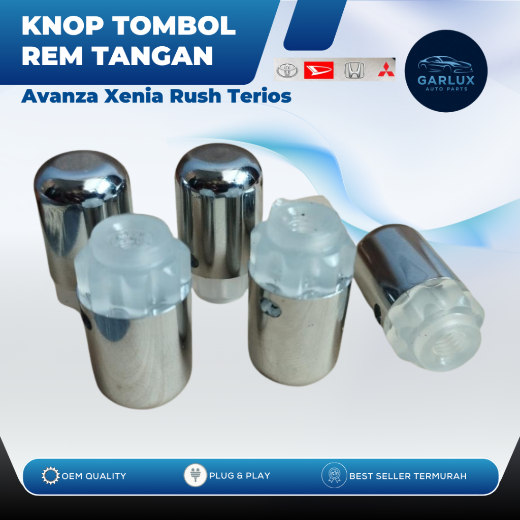 Knop Tombol Rem Tangan Avanza Xenia Rush Terios – Kepala Tuas Handbrake Original