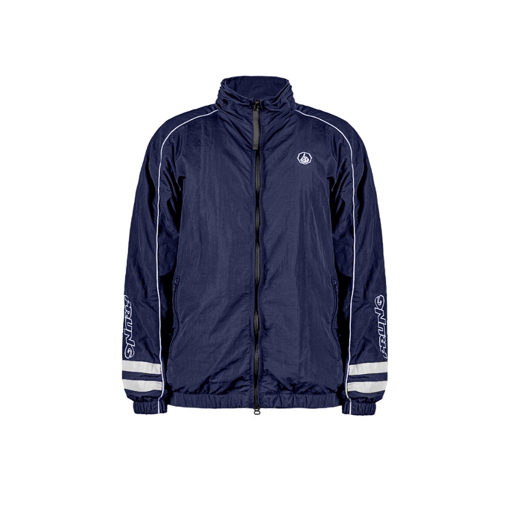 Prung Sheva Sport Jacket Outdoor Jaket Olahraga Warna Navy