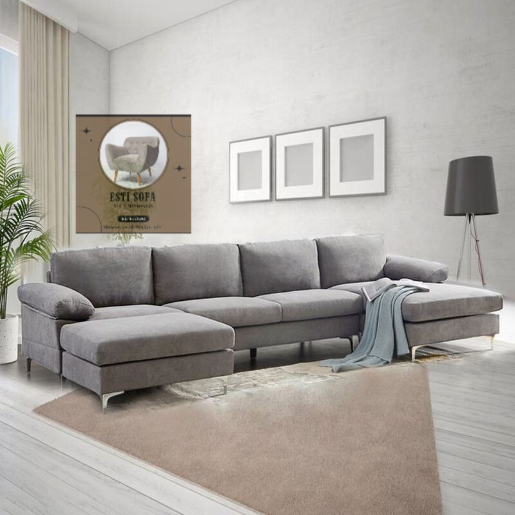 Sofa ruang tamu modern furniture sofa kualitas Terbaik sofa U Shape sofa minimalis terbaru sofa kual